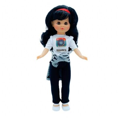 Muñeca Sintra 40 cm.con pantalón y camiseta de diseño_421-DISCO