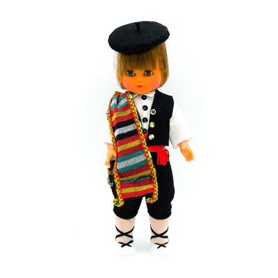 Doll 35 cm traditional regional Spain Manchego dress_312M