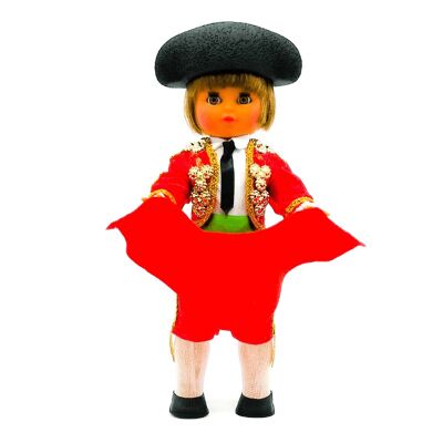 Doll 35 cm traditional regional Spain dressed Torero_333