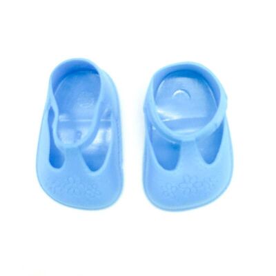 Pair of quality rubber shoes for dolls measure 4.5x2.6 cm_ZAPLY-AZ