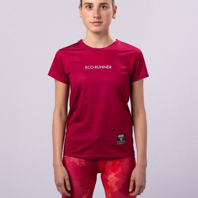 T-shirt Essentials 2.0 pour femme rouge vin