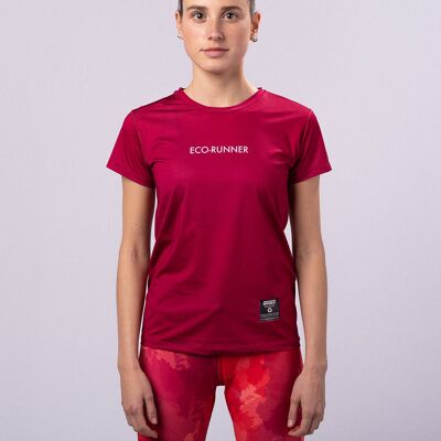 Damen Essentials Tee 2.0 Weinrot