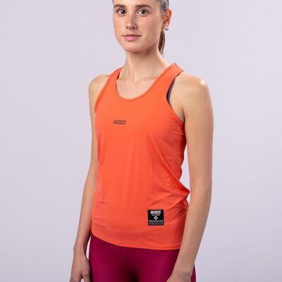 Women's Ultra Light Tank Top 2.0 - Tie Dye Print Orange