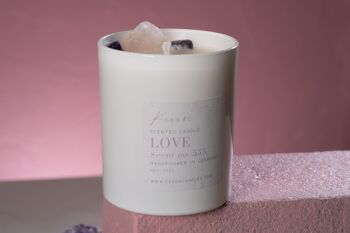 LOVE - bougie parfumée cristal 6