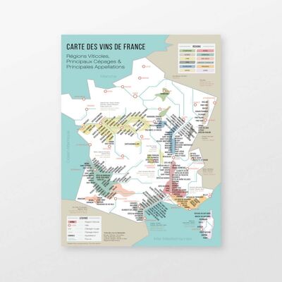 Carte des Vins de France