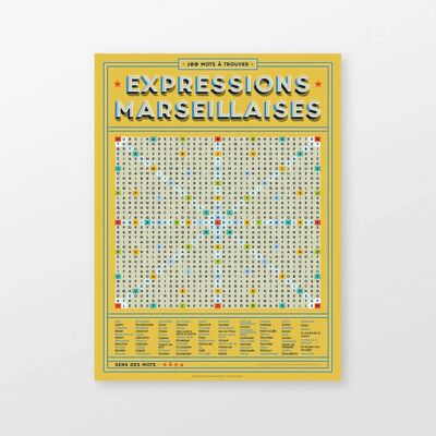 Marseillaise Expressions in Word Search