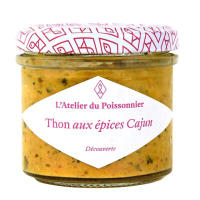 Rillettes di tonno bianco con spezie Cajun