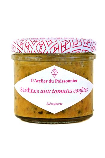 Rillettes de sardines aux tomates confites 1