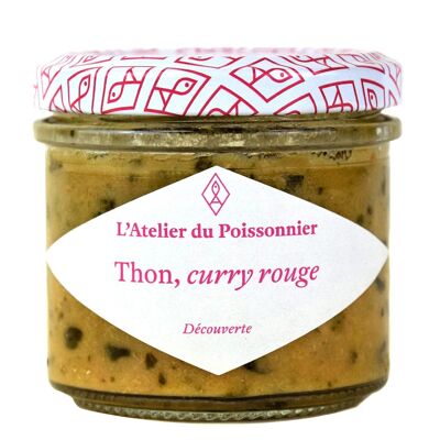 Tartinable de thon Albacore ,Curry rouge