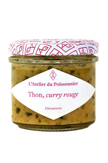 Tartinable de thon Albacore ,Curry rouge 1