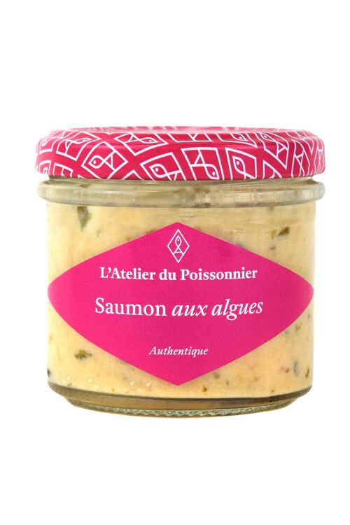 Rillettes de saumon aux algues