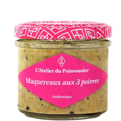 MACKEREL RILLETTES WITH 3 PEPPERS
