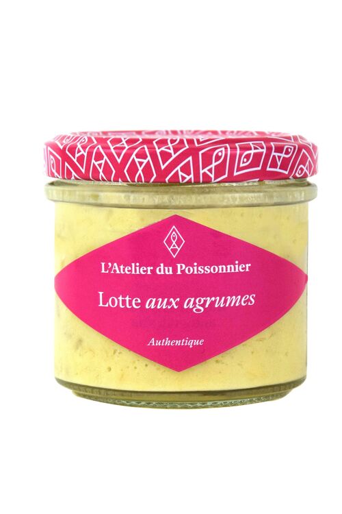 Rillettes de lotte aux agrumes