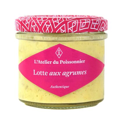 Rillettes de lotte aux agrumes