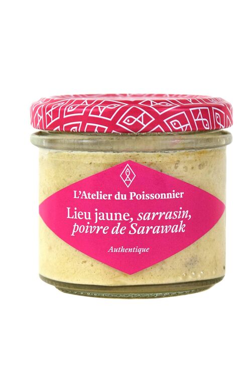 Rillettes de lieu jaune, sarrasin, poivre de sarawak