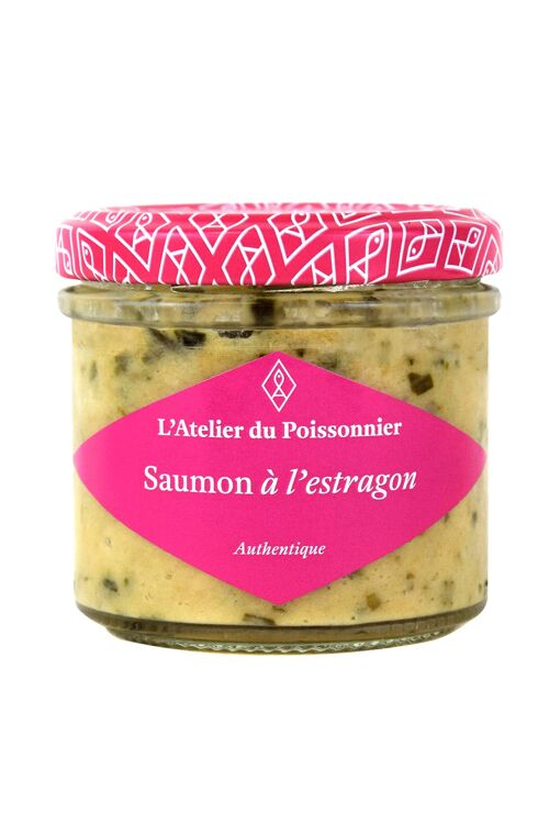 Rillettes de saumon a l'estragon