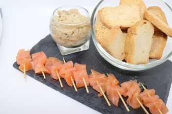 Rillettes de saumon a l'estragon 2