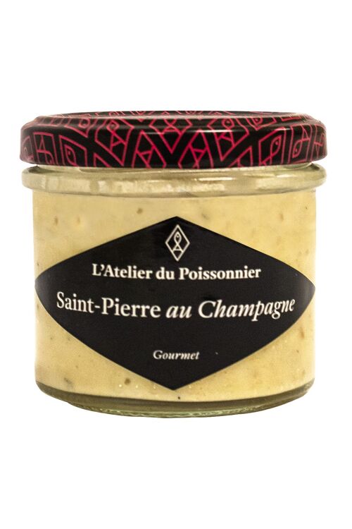 Rillettes de saint pierre au champagne