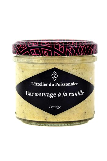 Rillettes de bar sauvage à la vanille 1