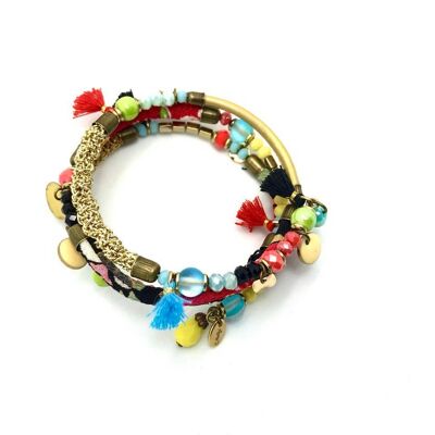 Brazalete sandy con cristales