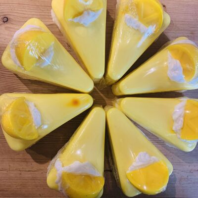 lemon soap slice