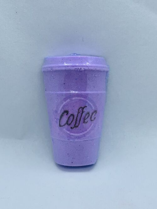 Coffee cup bath bomb