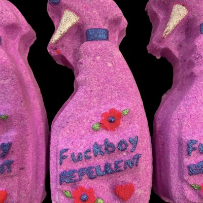 Fu*kboy repellent bath bomb