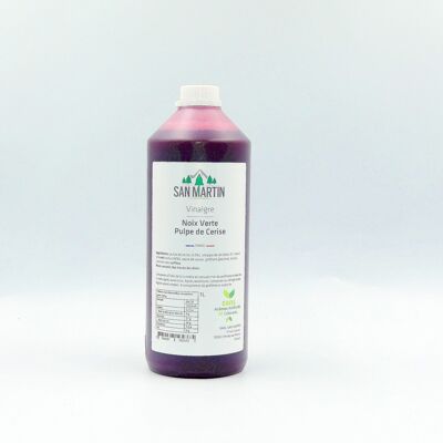 Green Walnut Vinegar and Cherry Pulp 1L