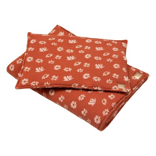 Muslin child cover set  "Daisies"