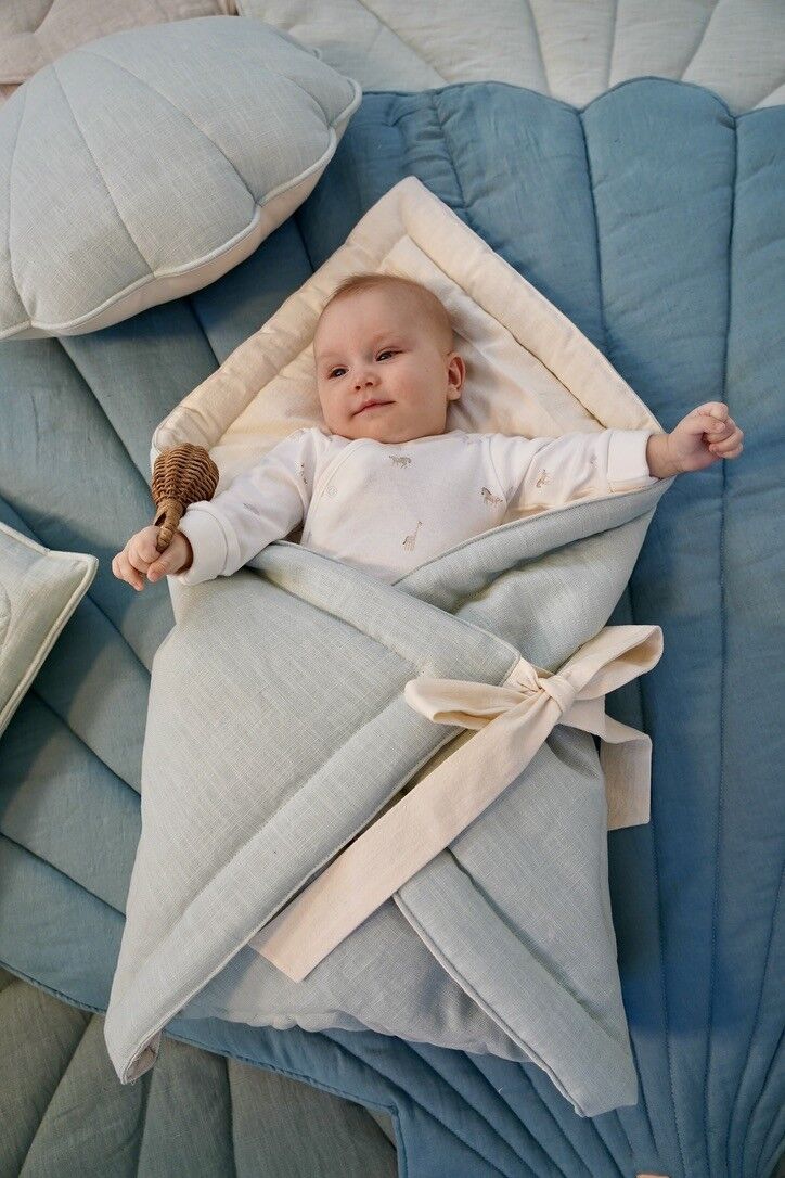 Linen shell good child cover set 