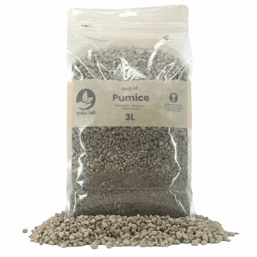 Pumice | 3L | 1-8mm | Drainage | Vulcanic rock | Soil additive