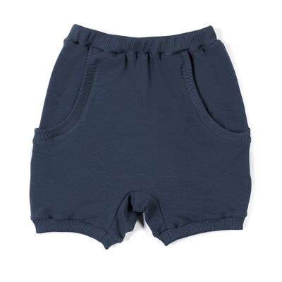 Shorts with pockets navy blue