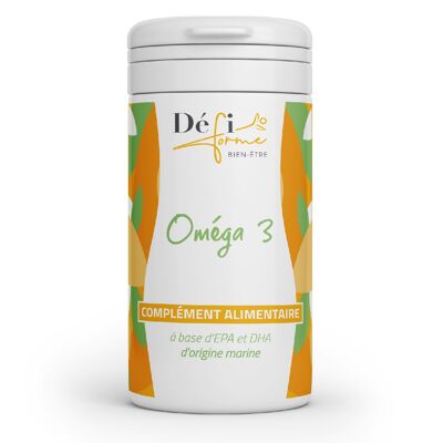 Omega-3-Nahrungsergänzungsmittel – 90 Kapseln