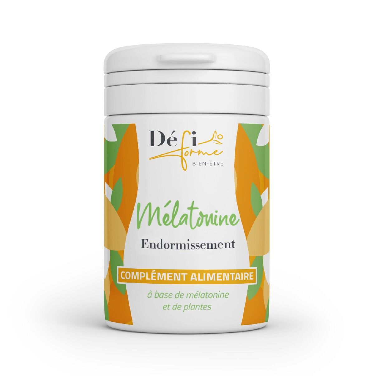 Nahrungsergänzungsmittel mit Melatonin – Schlaf – 60 pflanzliche Kapseln