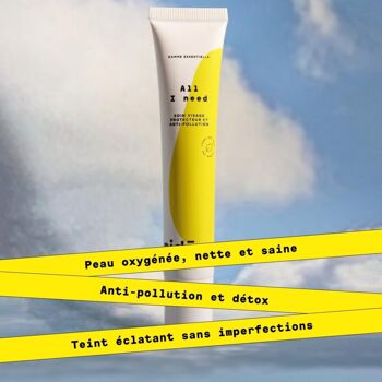 ALL I NEED - Soin crème visage protecteur et anti-pollution 6