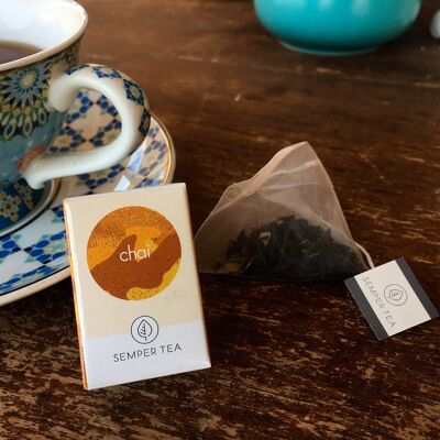 Buy wholesale TEA STARTER KIT horeca I 24 pirámides de té ecológico en caja  de té