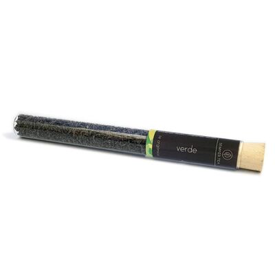 VERDE Té verde orgánico I Té de hojas sueltas en tubo de vidrio