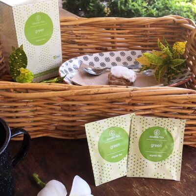 TÉ verde ecológico I bolsita de té VERDE