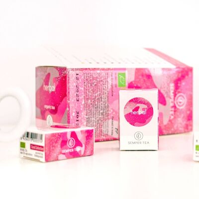 Infusion aux herbes écologiques de regaliz y menta I Thé pyramidal