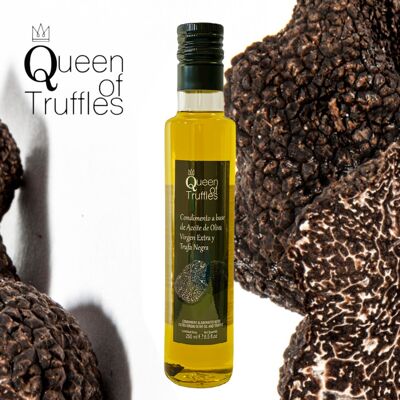 CONDIMENT BASED ON EXTRA VIRGIN OLIVE OIL AND BLACK TRUFFLE