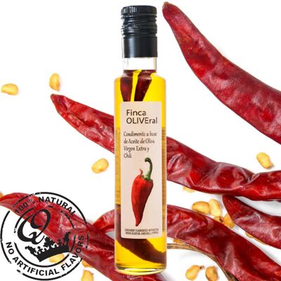 CONDIMENT BASED ON EXTRA VIRGIN OLIVE OIL AND CHILI