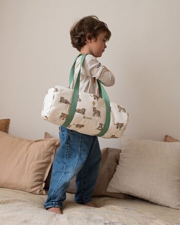 Sac bowling enfant Tigre Sauge - PAOLITA 2