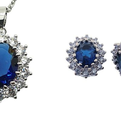 Jewelry Set Regina Blue