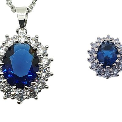 Jewelry Set Regina Blue