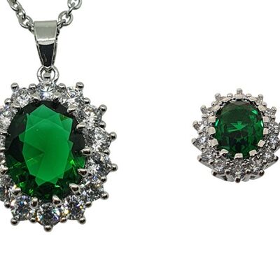 Jewelery Set Regina Green