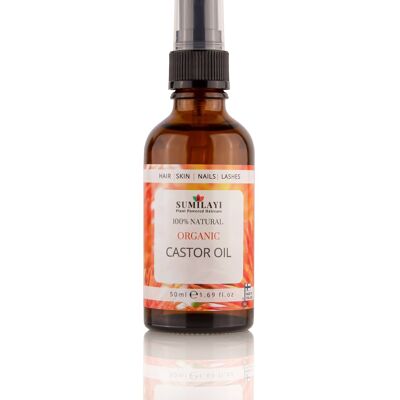 100% Organic Castor Oil 50ml