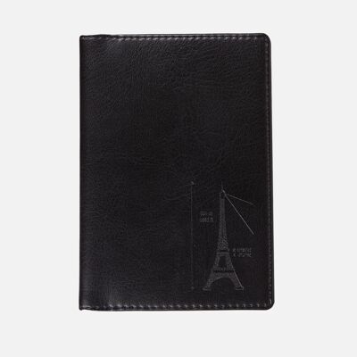 Eiffel Tower black Elegance passport cover (set of 3)