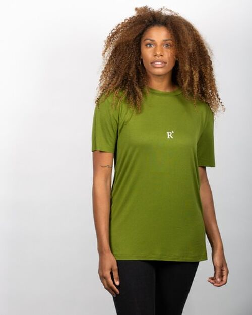 BAMBOO LIGHTWEIGHT T-SHIRT  -  Pesto