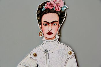 Marionnette Frida blanche 2