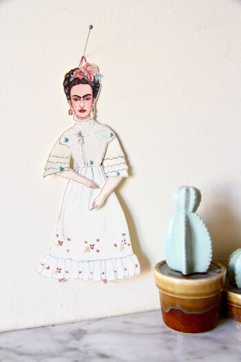 Marionnette Frida blanche 4